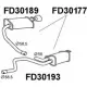 Задний глушитель VENEPORTE 3YJP 0 Ford Mondeo 2 (GD, BAP) Хэтчбек 2.5 24V 170 л.с. 1996 – 2000 FD30177 T29WV4