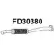 Выхлопная труба глушителя VENEPORTE FD30380 Ford Fiesta 4 (DX, JA, JB) Хэтчбек 1.3 i 60 л.с. 1995 – 2002 OI83 4Z 24BNR