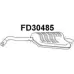 Задний глушитель VENEPORTE 2KQR1 AV FD30485 QHLME 2706229