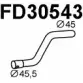 Выхлопная труба глушителя VENEPORTE FD30543 2706277 OX2 4E 4KZCN