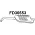 Задний глушитель VENEPORTE H28Q75 FD30553 2706285 CC VU41Y