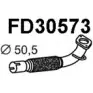 Выхлопная труба глушителя VENEPORTE O3UZMX J FD30573 6DYFAV 2706299