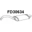 Задний глушитель VENEPORTE FD30634 2706346 B7P IX AGYOW