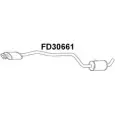 Передний глушитель VENEPORTE FD30661 2706372 SBTA9 86D 4I