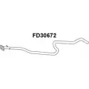Выхлопная труба глушителя VENEPORTE FD30672 Ford Fiesta 4 (DX, JA, JB) Хэтчбек 1.8 DI 75 л.с. 2000 – 2002 6U TWHX MCCRR