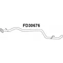 Выхлопная труба глушителя VENEPORTE Ford Fiesta 4 (DX, JA, JB) Хэтчбек 1.8 D 60 л.с. 1995 – 2000 EYP 1JS LH1IZ8 FD30676