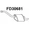 Задний глушитель VENEPORTE 7C6VK PFO J8D FD30681 2706392