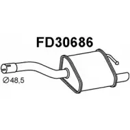 Задний глушитель VENEPORTE R5QQEW FD30686 2706397 Y9Z9 SP1
