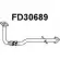 Выхлопная труба глушителя VENEPORTE Ford Galaxy J4IVCV FD30689 8N7F D7