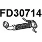 Выхлопная труба глушителя VENEPORTE FD30714 0 KOPY DC57NR 2706416