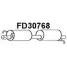 Задний глушитель VENEPORTE FD30768 CPIX V Ford Transit 6 (FA) Фургон 2.0 DI (FAE. FAF. FAG) 86 л.с. 2000 – 2006 AVEB1DT
