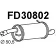 Задний глушитель VENEPORTE FD30802 HNSIOL8 GT4ZM N Ford Fiesta 5 (CBK, JH, JD) Хэтчбек 1.6 TDCi 90 л.с. 2004 – 2008