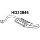 Задний глушитель VENEPORTE KAXNMO1 RHXNS O HD33046 2706678