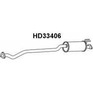 Передний глушитель VENEPORTE 7P08O0 Honda Civic HD33406 R2Q6 A0