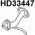 Выхлопная труба глушителя VENEPORTE 0S 6HY NWGKVYA 2706818 HD33447