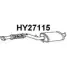 Передний глушитель VENEPORTE HY27115 ZFE 1T Hyundai Matrix (FC) 1 2001 – 2010 GRNYZ6N