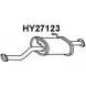 Передний глушитель VENEPORTE Hyundai Trajet FET LT DIHG4WX HY27123