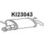 Задний глушитель VENEPORTE 2707024 E7HXBOT 8HDL0 A KI23043