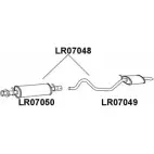 Задний глушитель VENEPORTE LR07048 77351 M V36P5WU 2707291