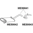 Задний глушитель VENEPORTE IW5C3 ME50041 Z YODO6 Mercedes M-Class (W163) 1 Кроссовер 2.7 ML 270 CDI (1613) 163 л.с. 1999 – 2005