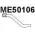 Выхлопная труба глушителя VENEPORTE ME50106 SGYZ8H 2707416 PSH HJ6