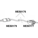 Задний глушитель VENEPORTE E4UP7WD ME50176 Mercedes C-Class (W202) 1 Седан 1.8 C 180 (2018) 122 л.с. 1993 – 2000 MN KNC