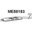 Передний глушитель VENEPORTE ME50183 D5X RV Mercedes C-Class (W202) 1 1993 – 2000 BFPBC