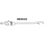 Задний глушитель VENEPORTE 33A T3D 8QGX4A ME50323 Mercedes Vaneo (414) 1 Минивэн 1.7 CDI (4100) 91 л.с. 2002 – 2005