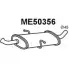 Задний глушитель VENEPORTE ME50356 R62L1O LW 1NF Mercedes A-Class (W169) 2 2004 – 2012