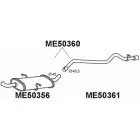 Задний глушитель VENEPORTE G3ZP22C W0LZQ S1 ME50360 Mercedes A-Class (W169) 2 2004 – 2012