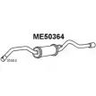 Задний глушитель VENEPORTE GM4 LZ ME50364 VZZABRR Mercedes A-Class (W169) 2 2004 – 2012