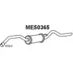 Задний глушитель VENEPORTE M LPQ7QT ME50365 0FRGS Mercedes A-Class (W169) 2 2004 – 2012