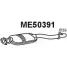 Передний глушитель VENEPORTE 0PDHKH Mercedes C-Class (W203) 2 2000 – 2007 J NI55CI ME50391