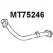 Выхлопная труба глушителя VENEPORTE UPZ6 Y 2707739 91I7U2E MT75246