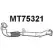 Выхлопная труба глушителя VENEPORTE 2707782 M LJB7 DN471AA MT75321