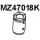 Катализатор VENEPORTE MZ47018K Mazda 323 6SL15F Z2 FIOYO