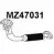 Выхлопная труба глушителя VENEPORTE DE TB6Y CDWH75U MZ47031 2707920