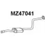 Передний глушитель VENEPORTE MZ47041 2707929 MT3 W6IJ 9F336N