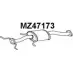 Передний глушитель VENEPORTE J5UHV 2707958 E7M 4Y MZ47173