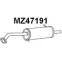 Задний глушитель VENEPORTE MZ47191 4I86K4 45W8K 4 Mazda 323 (BJ) 6 1998 – 2004