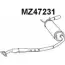 Задний глушитель VENEPORTE MZ47231 E7G525Q JC IUC 2707991