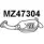 Задний глушитель VENEPORTE MZ47304 N4Q EZ Mazda 6 (GH) 2 2007 – 2012 AK44TA