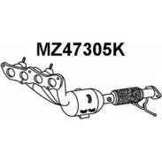 Катализатор коллектора VENEPORTE 2E31Q Mazda 3 (BK) 1 2003 – 2008 MZ47305K P5 2NJ