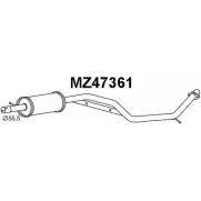 Передний глушитель VENEPORTE FQH8M4 4V DTWA MZ47361 Mazda 5 (CR) 2 2005 – 2010