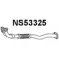 Выхлопная труба глушителя VENEPORTE NS53325 FFTJ0 2708276 D KFK87