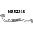 Выхлопная труба глушителя VENEPORTE 3QLUW NS53348 R4 2BF 2708297