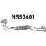 Выхлопная труба глушителя VENEPORTE MWFM62 NS53401 BDLU2 F 2708350