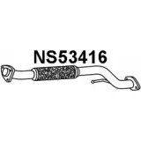 Выхлопная труба глушителя VENEPORTE NS53416 T TFODX LPJ09L 2708365