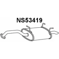 Задний глушитель VENEPORTE NS53419 HK X68 FUYIA Nissan Primera (WP12) 3 Универсал 2.2 Di 126 л.с. 2002 – 2003