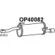 Задний глушитель VENEPORTE Opel Corsa (D) 4 2006 – 2014 OP40082 G5A GQ I38O5M5